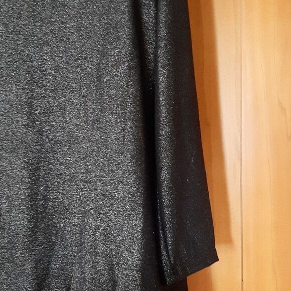 NWOT Women Black Metallic Long Sleeve Party Top Size XL - Picture 10 of 16